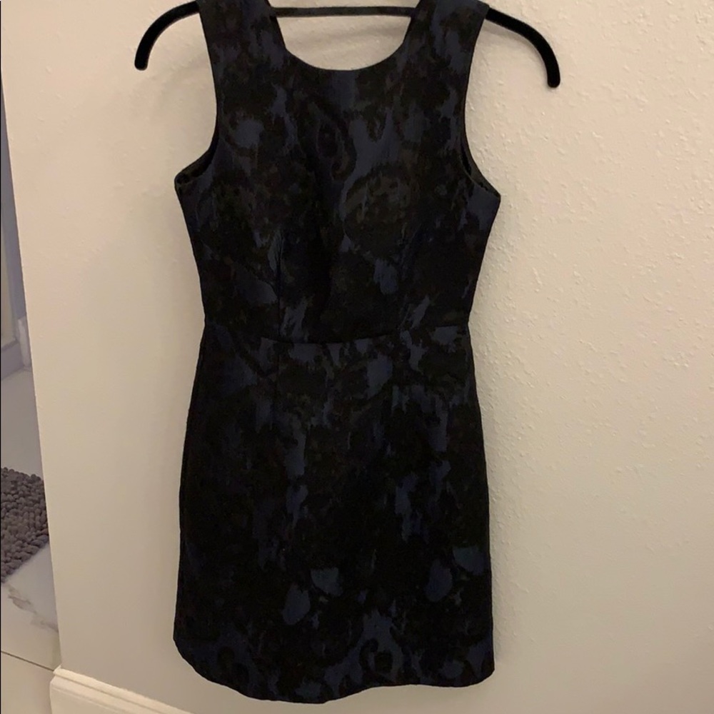 H&M Black Navy dress. Size 2. Like new!